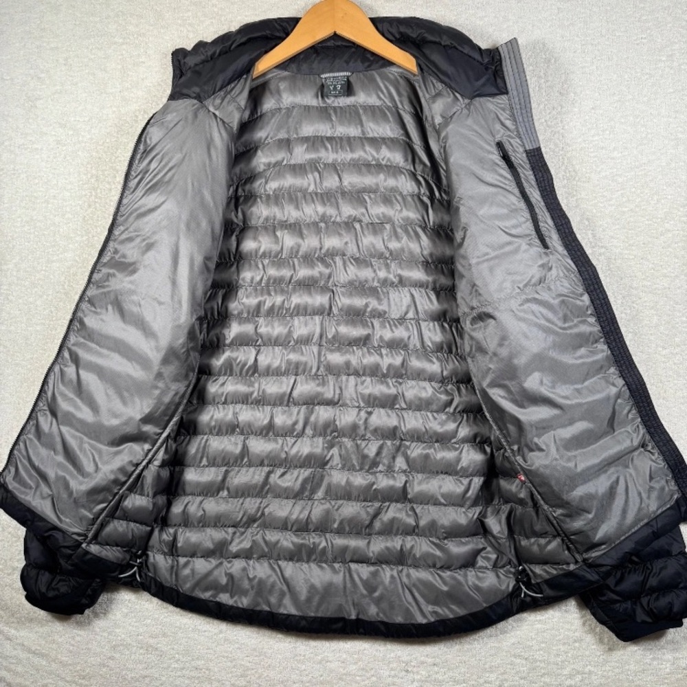 Rab Men’s Microlight Alpine Down Jacket Black Size S Lightweight - Picture 3 of 8
